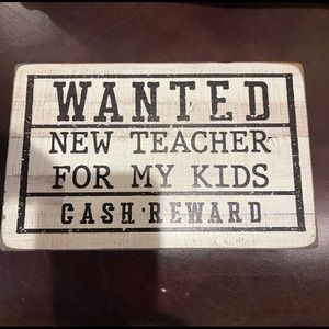 Cute Farmhouse Style Sign - NWOT